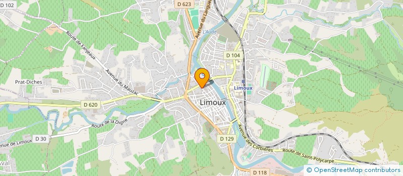 localisation de l'entreprise SARL STUDIO TOP-57 à LIMOUX