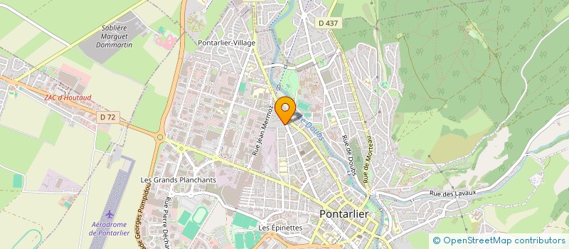 localisation de l'entreprise SARL STYL 25 à DOUBS