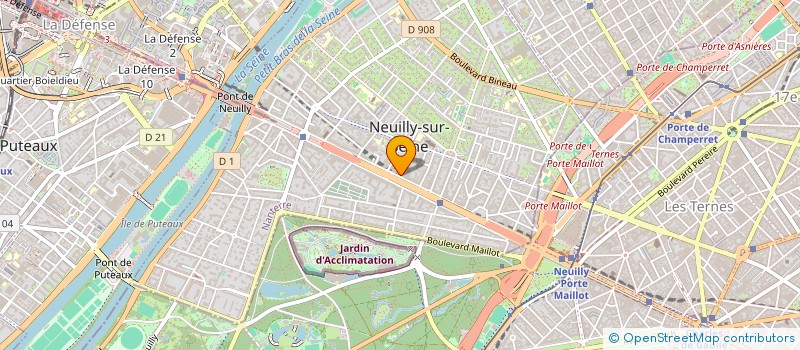 localisation de l'entreprise SARL STYL 73 à NEUILLY-SUR-SEINE