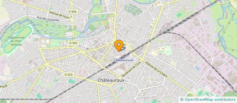 localisation de l'entreprise SARL STYL MOTOS à CHATEAUROUX