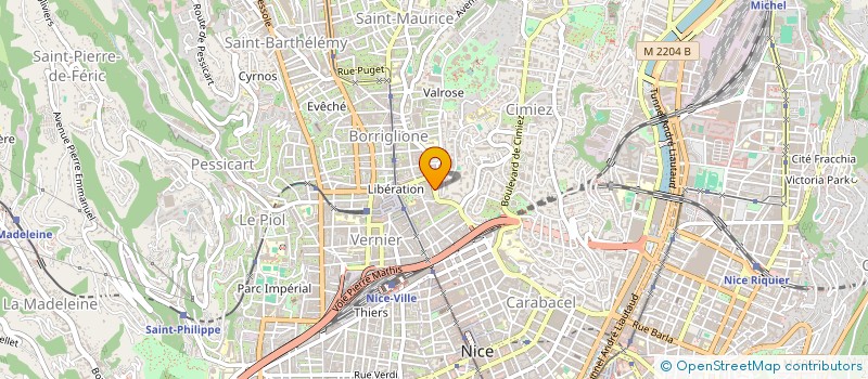 localisation de l'entreprise SARL STYLES FERMETURES à NICE