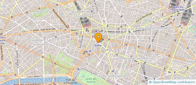 localisation de l'entreprise SARL STYLOS PRESTIGE  PARIS