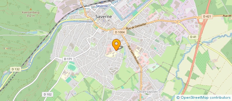 localisation de l'entreprise SARL STYR à SAVERNE