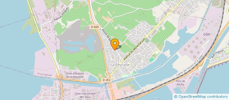 localisation de l'entreprise SARL SUBGIB à FRONTIGNAN