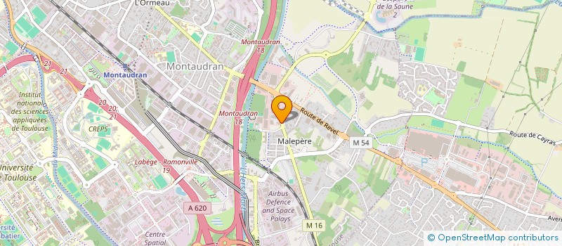 localisation de l'entreprise SARL SUBROSIS  TOULOUSE