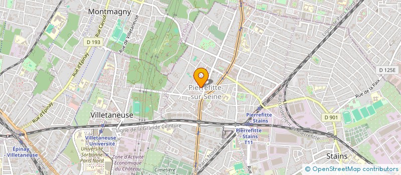 localisation de l'entreprise SARL SUCCES à PIERREFITTE-SUR-SEINE