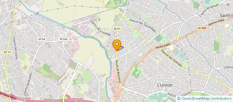 localisation de l'entreprise SARL SUD AGRO ALIMENTAIRE à L'UNION
