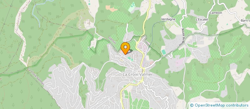 localisation de l'entreprise SARL SUD BATIMENT à LA CROIX-VALMER