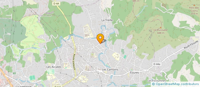 localisation de l'entreprise SARL SUD FRAICHEUR 13 à MARSEILLE 11EME