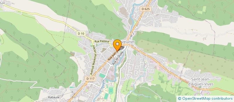 localisation de l'entreprise SARL SUD OUEST SECURITE à LAVELANET