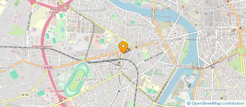 localisation de l'entreprise SARL SUD TRANSPORTS à TOULOUSE