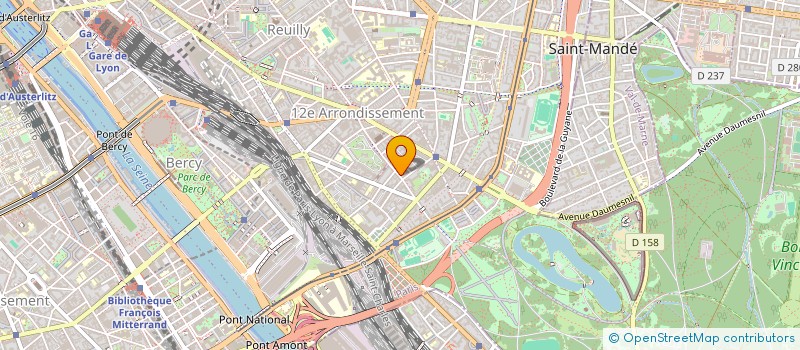 localisation de l'entreprise SARL SUD VIANDES DISTRIBUTIONS à PARIS