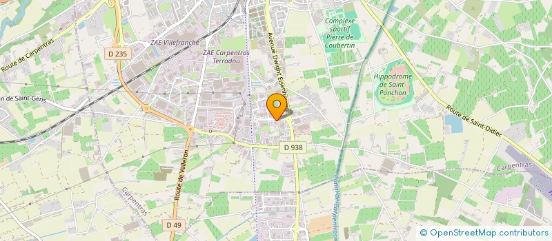 localisation de l'entreprise SARL SUDAUTO à CARPENTRAS