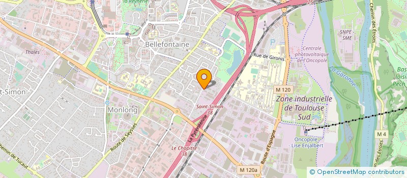 localisation de l'entreprise SARL SUDINERTIE à TOULOUSE