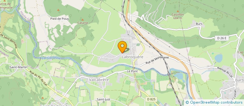 localisation de l'entreprise SARL SUDISSIMO PRODUCTIONS  CIER-DE-RIVIERE