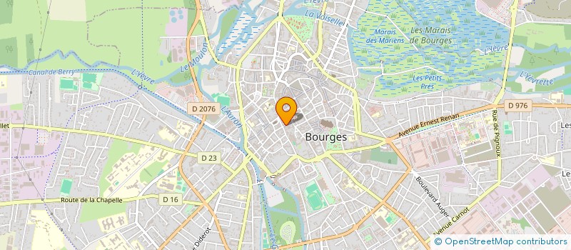 localisation de l'entreprise SARL SUFRANC à BOURGES