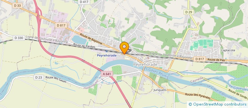 localisation de l'entreprise SARL SUHAS  PEYREHORADE