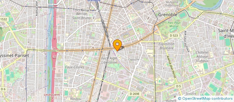 localisation de l'entreprise SARL SUKANTARA à GRENOBLE