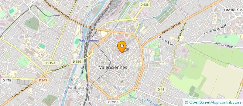 localisation de l'entreprise SARL SULPIZI  VALENCIENNES