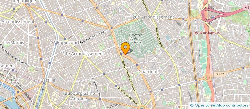 localisation de l'entreprise SARL SUMADIJA EXPRESS à PARIS