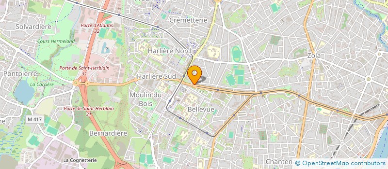 localisation de l'entreprise SARL SUN GBL CONSTRUCTION à NANTES