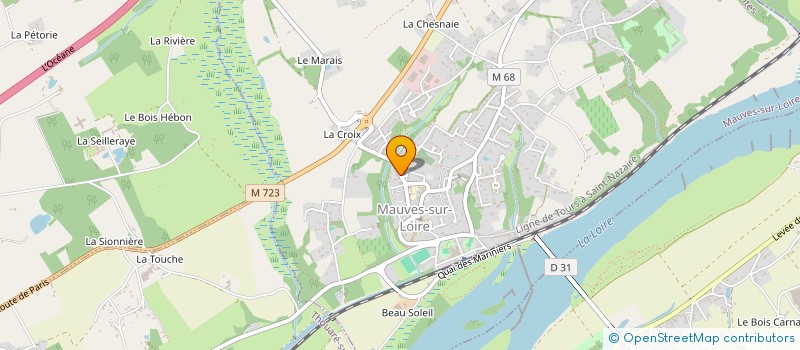 localisation de l'entreprise SARL SUNDIAL à MAUVES-SUR-LOIRE