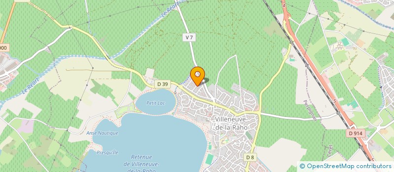 localisation de l'entreprise SARL SUNERGIE  VILLENEUVE-DE-LA-RAHO