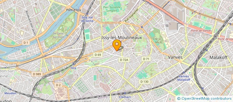 localisation de l'entreprise SARL SUNILANA IMMO à ISSY LES MOULINEAUX