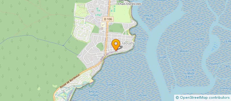 localisation de l'entreprise SARL SUNSET  LEGE-CAP-FERRET