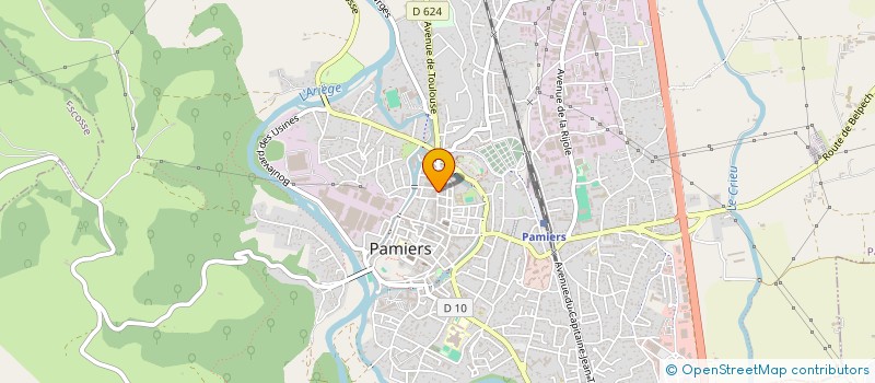 localisation de l'entreprise SARL SUPER MENGAGER 2000 à PAMIERS