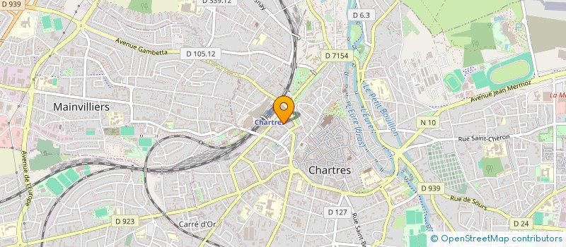 localisation de l'entreprise SARL SUPERETTE DE LA GARE à CHARTRES