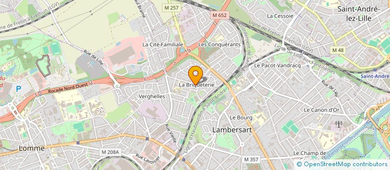 localisation de l'entreprise SARL SUPERETTE DES FLANDRES à LAMBERSART