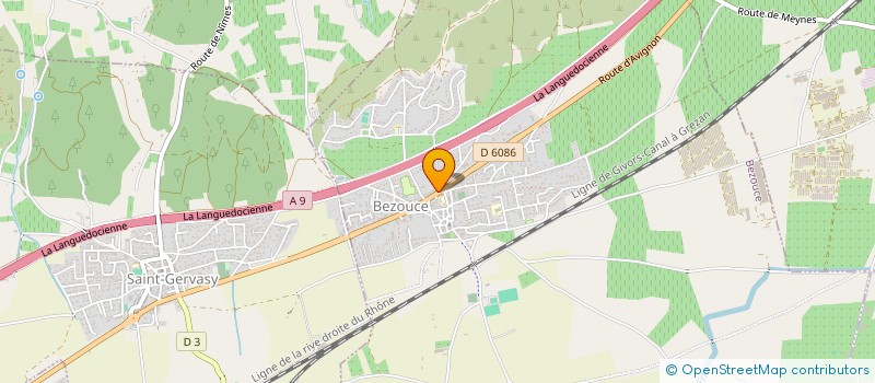 localisation de l'entreprise SARL SUPERETTE GALAXY à BEZOUCE