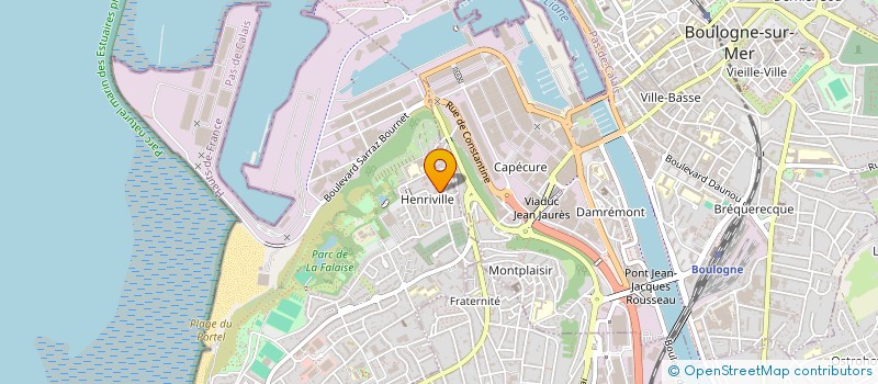 localisation de l'entreprise SARL  SUPERETTE LE PORTEL  LE PORTEL