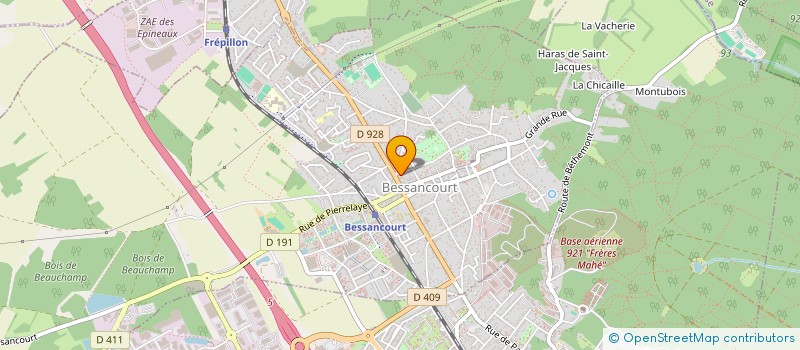 localisation de l'entreprise SARL SUPERMATIC à BESSANCOURT