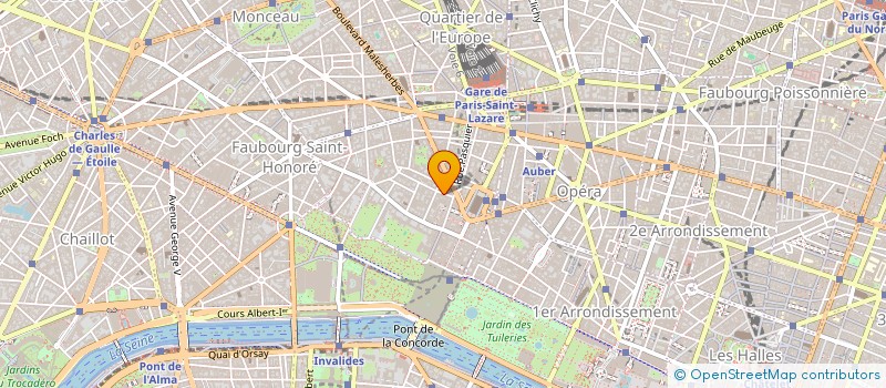 localisation de l'entreprise SARL SURENE à PARIS