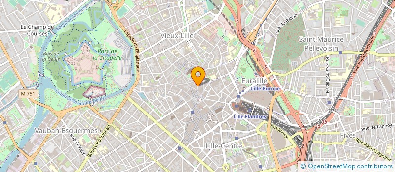 localisation de l'entreprise SARL SURFACE 21 à LILLE
