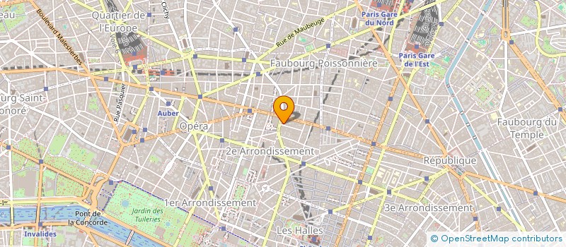 localisation de l'entreprise SARL SURVEILLANCE GARDIENNAGE SECUR 75 à PARIS