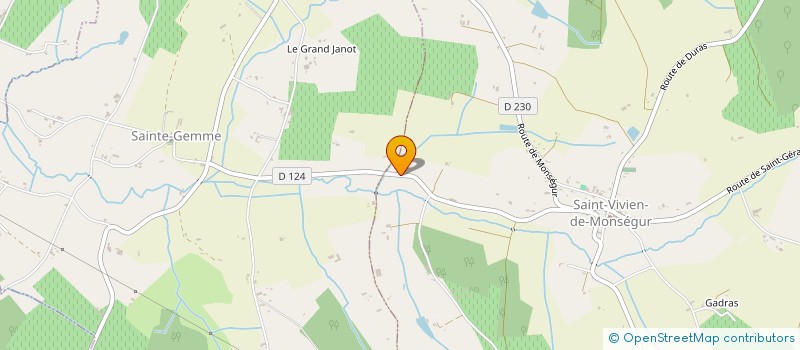 localisation de l'entreprise SARL SUSHI  SAINT-VIVIEN-DE-MONSEGUR