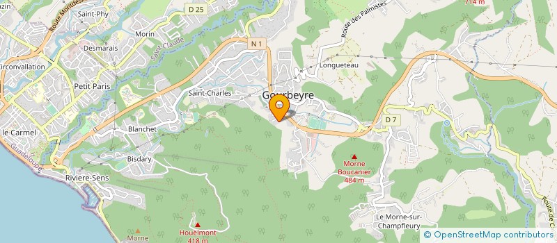 localisation de l'entreprise SARL SUZELLE LOCATION à GOURBEYRE