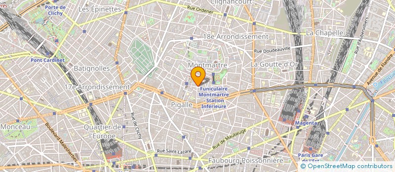 localisation de l'entreprise SARL SUZON GRISOU  PARIS