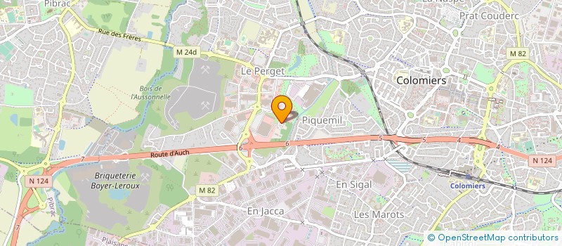 localisation de l'entreprise SARL SV PROMOTION à COLOMIERS