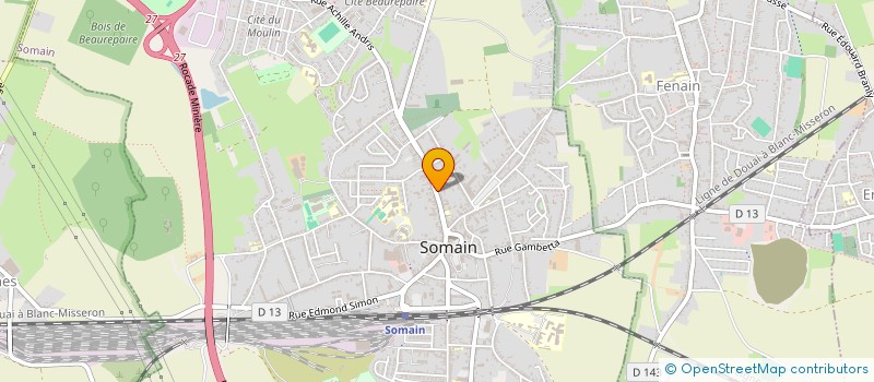 localisation de l'entreprise SARL SVP TAXIS à SOMAIN