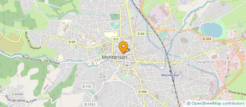 localisation de l'entreprise SARL SVP TRAITEUR à MONTBRISON