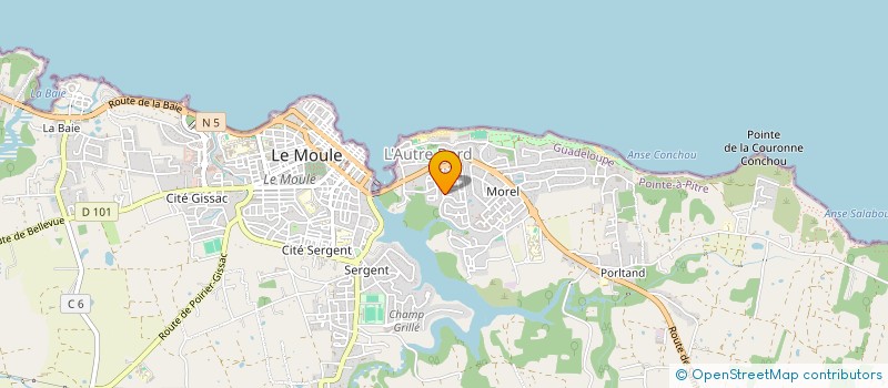 localisation de l'entreprise SARL SVTA à LE MOULE