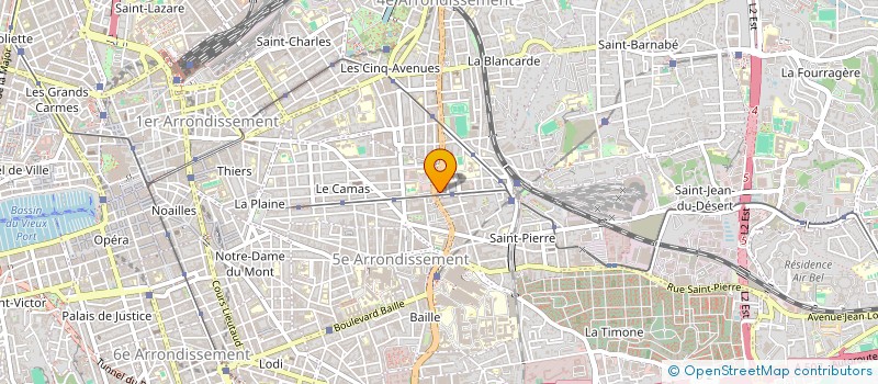 localisation de l'entreprise SARL SW AUTO à MARSEILLE
