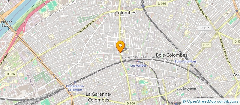 localisation de l'entreprise SARL SWEE SKIN à COLOMBES
