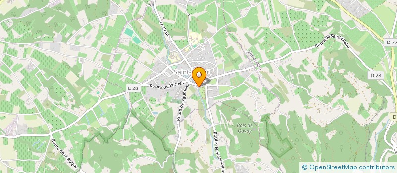 localisation de l'entreprise SARL SXM  SAINT-DIDIER