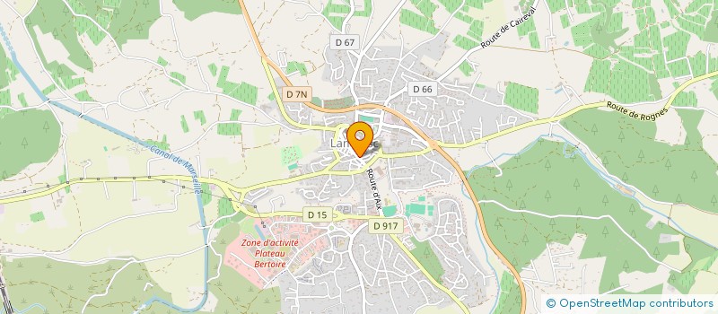 localisation de l'entreprise SARL SYDAUD  LAMBESC