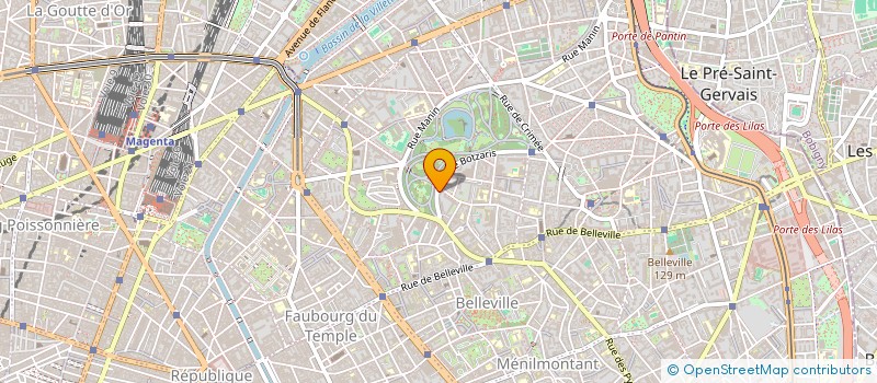 localisation de l'entreprise SARL SYLAND à PARIS